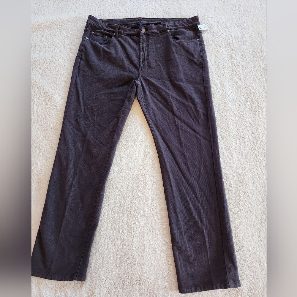 New men's George black dress pants size 38×30